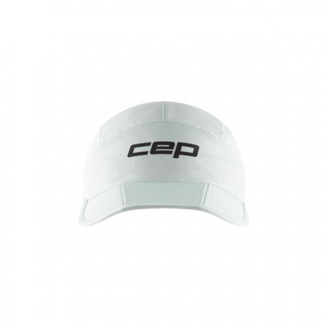 CEP Core Run Foldable Cap, running cap, white