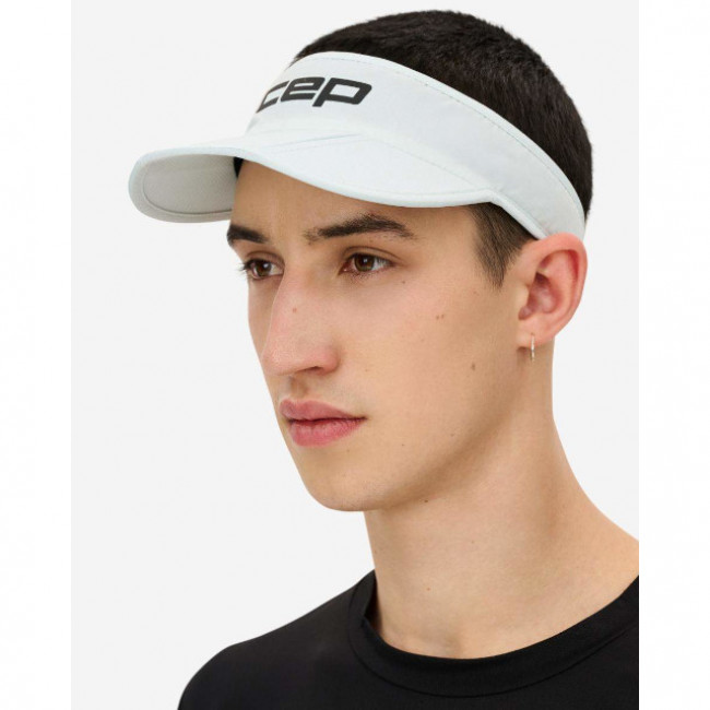 CEP Core Run Foldable Visor, slnečná clona, biela