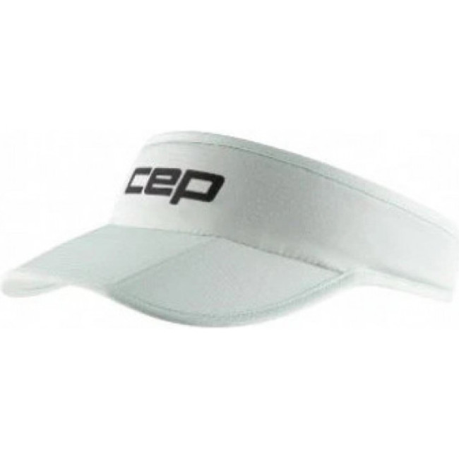 CEP Core Run Foldable Visor, solskærm, hvid