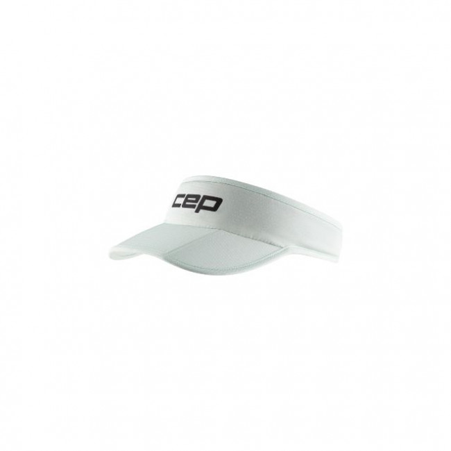 CEP Core Run Foldable Visor, visor, white