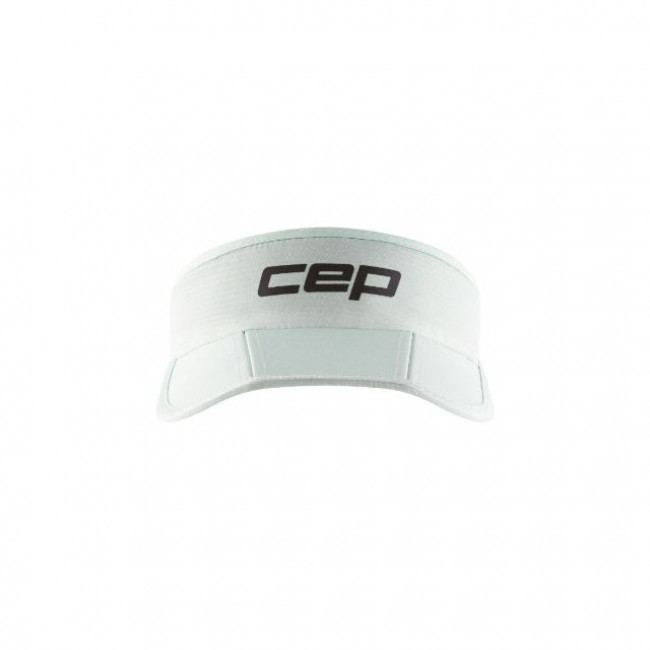 CEP Core Run Foldable Visor, visor, white