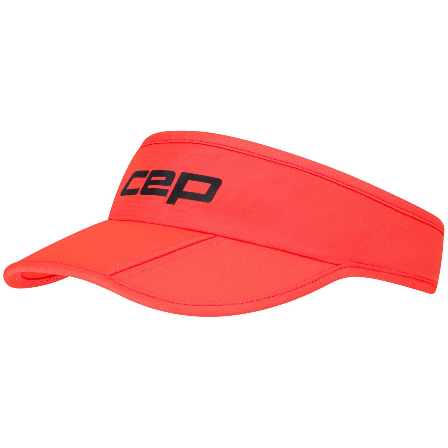 CEP Core Run Foldable Visor, zonneklep, grijs
