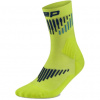 CEP Core Run Merino Socks Mid Cut 3.0, chaussettes de running, homme, jaune