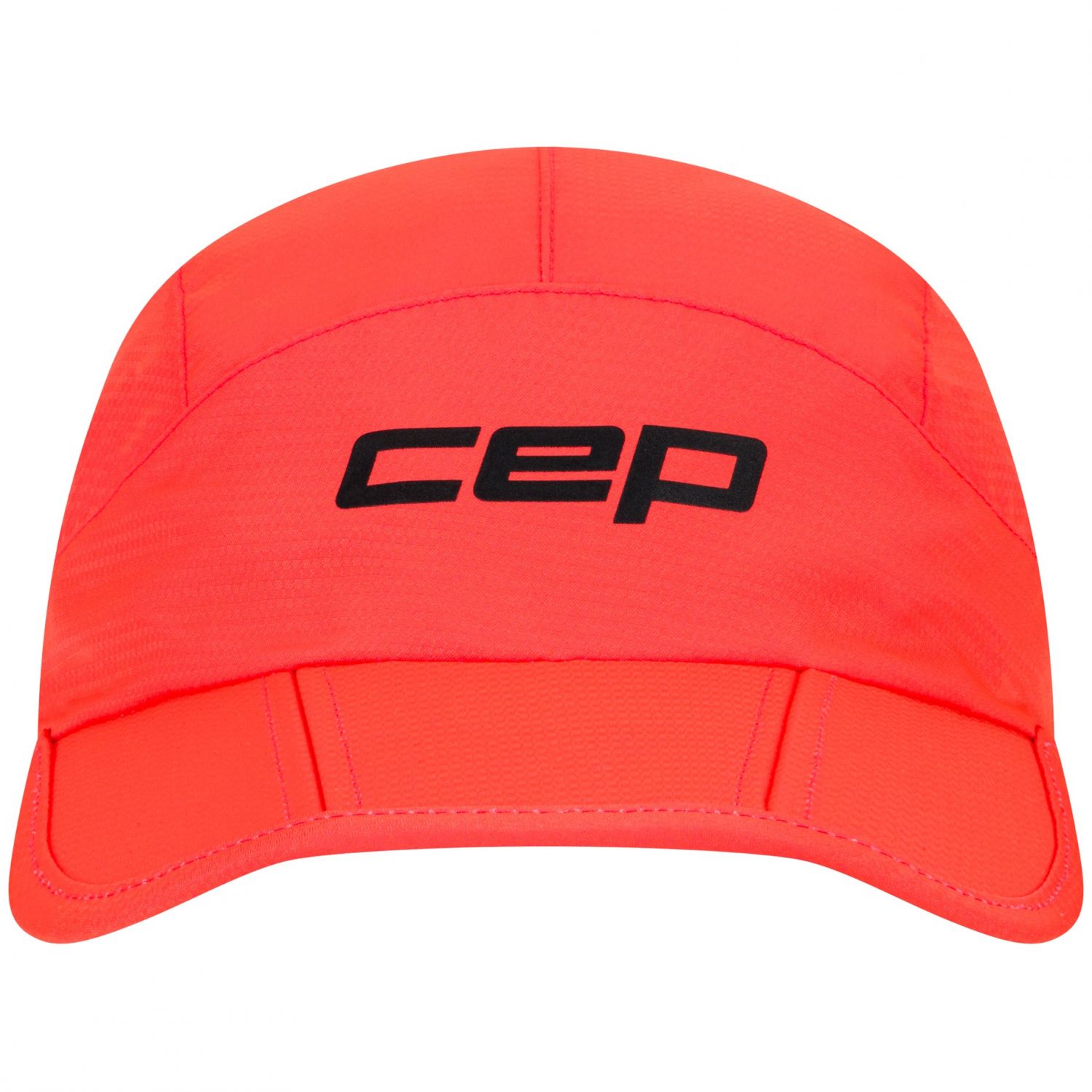 CEP Core Run Skladacia čiapka, bežecká čiapka, neónová