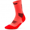 CEP Core Run Socks Mid Cut 5.0, bežecké ponožky, dámske, neónové