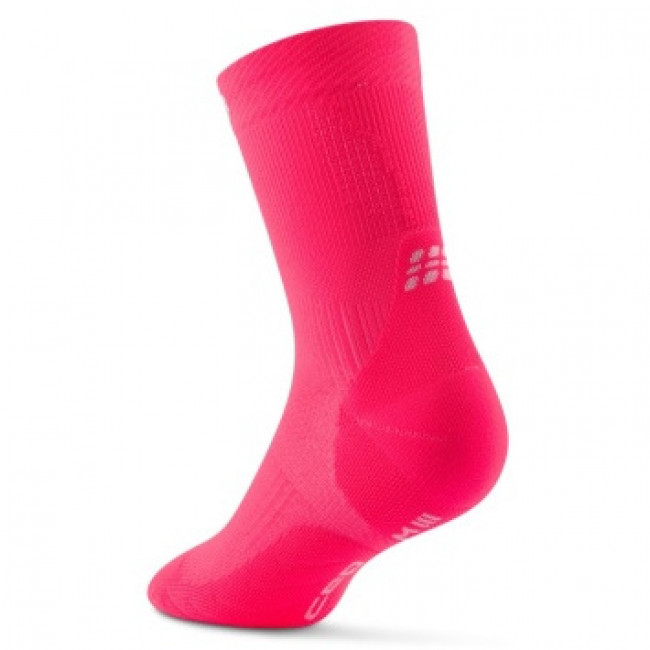 CEP Core Run Socks Mid Cut 5.0, bežecké ponožky, pánske, ružové