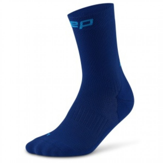 CEP Core Run Socks Mid Cut 5.0, running socks, men, navy