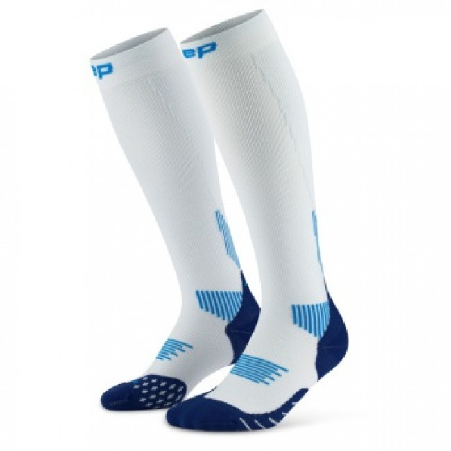 CEP Core Run Socks Tall 5.0, bežecké ponožky, dámske, svetlomodré