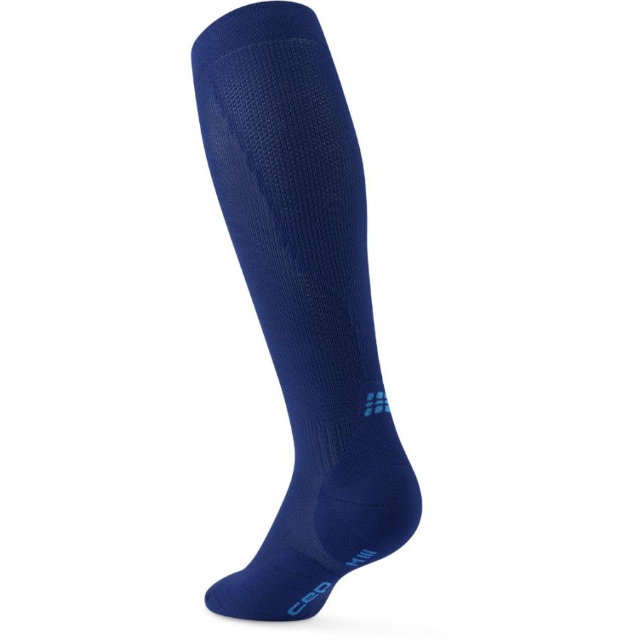 CEP Core Run Socks Tall 5.0, bežecké ponožky, pánske, tmavomodré