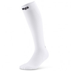 CEP Core Run Socks Tall 5.0, calze da corsa, uomo, bianco