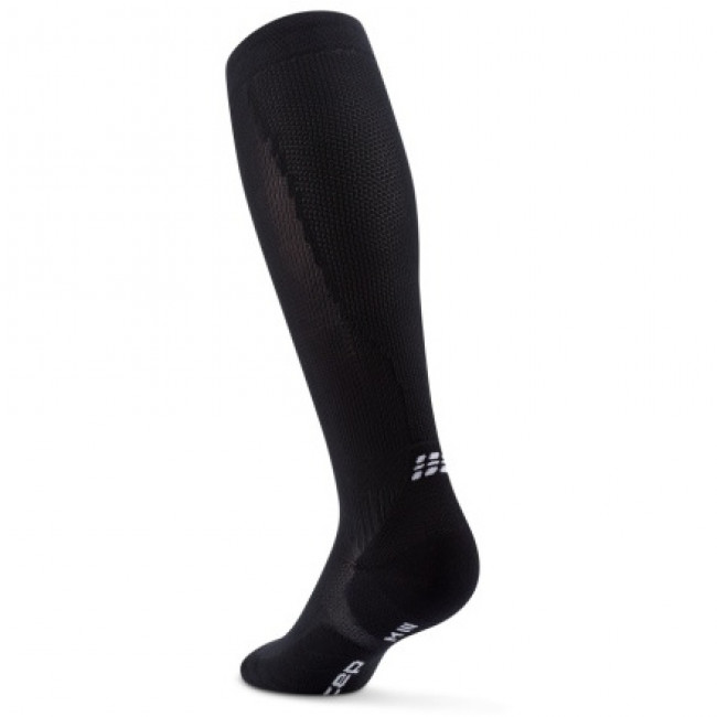 CEP Core Run Socks Tall 5.0, running socks, women, black
