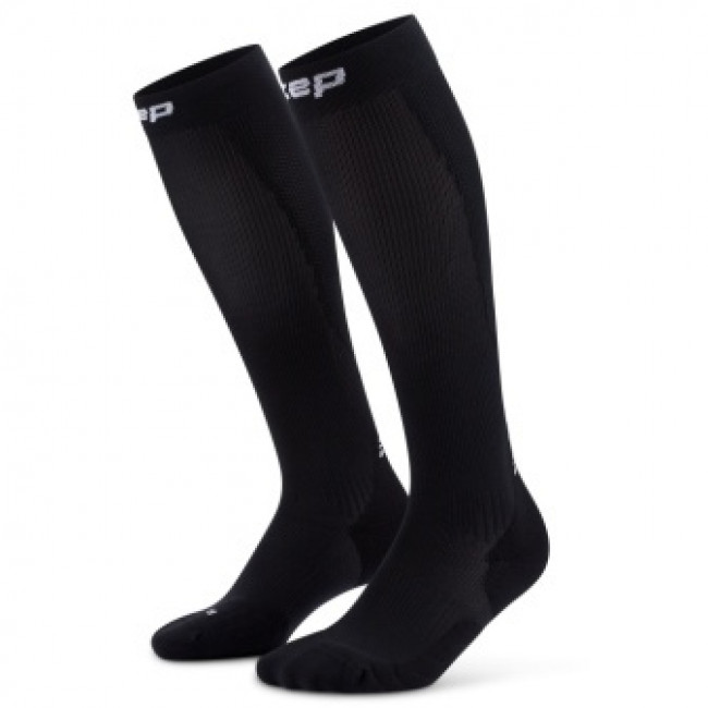 CEP Core Run Socks Tall 5.0, șosete de alergare, bărbați, negru
