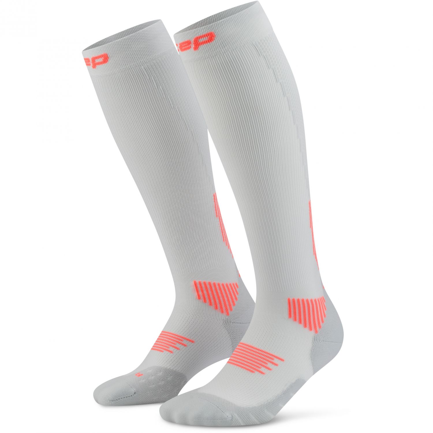 CEP Core Run Socks Tall 5.0, șosete de alergare, femei, gri