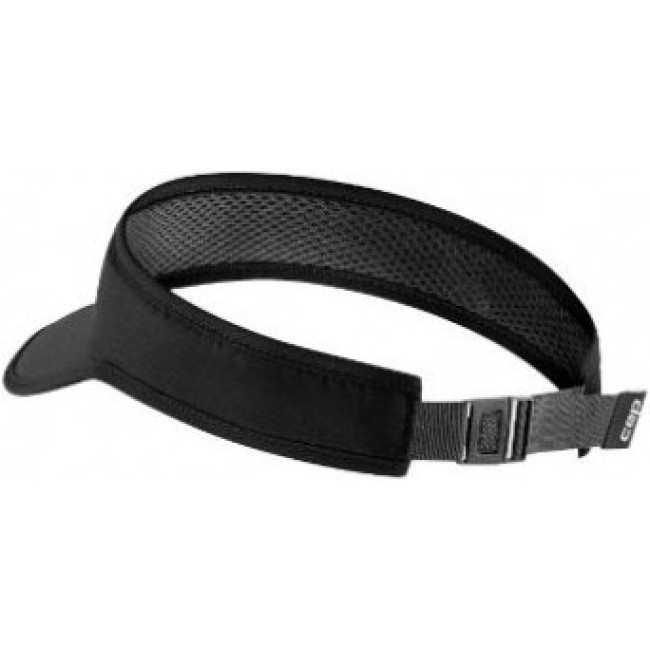 CEP Core Run Visor rebatível, viseira para o sol, preto