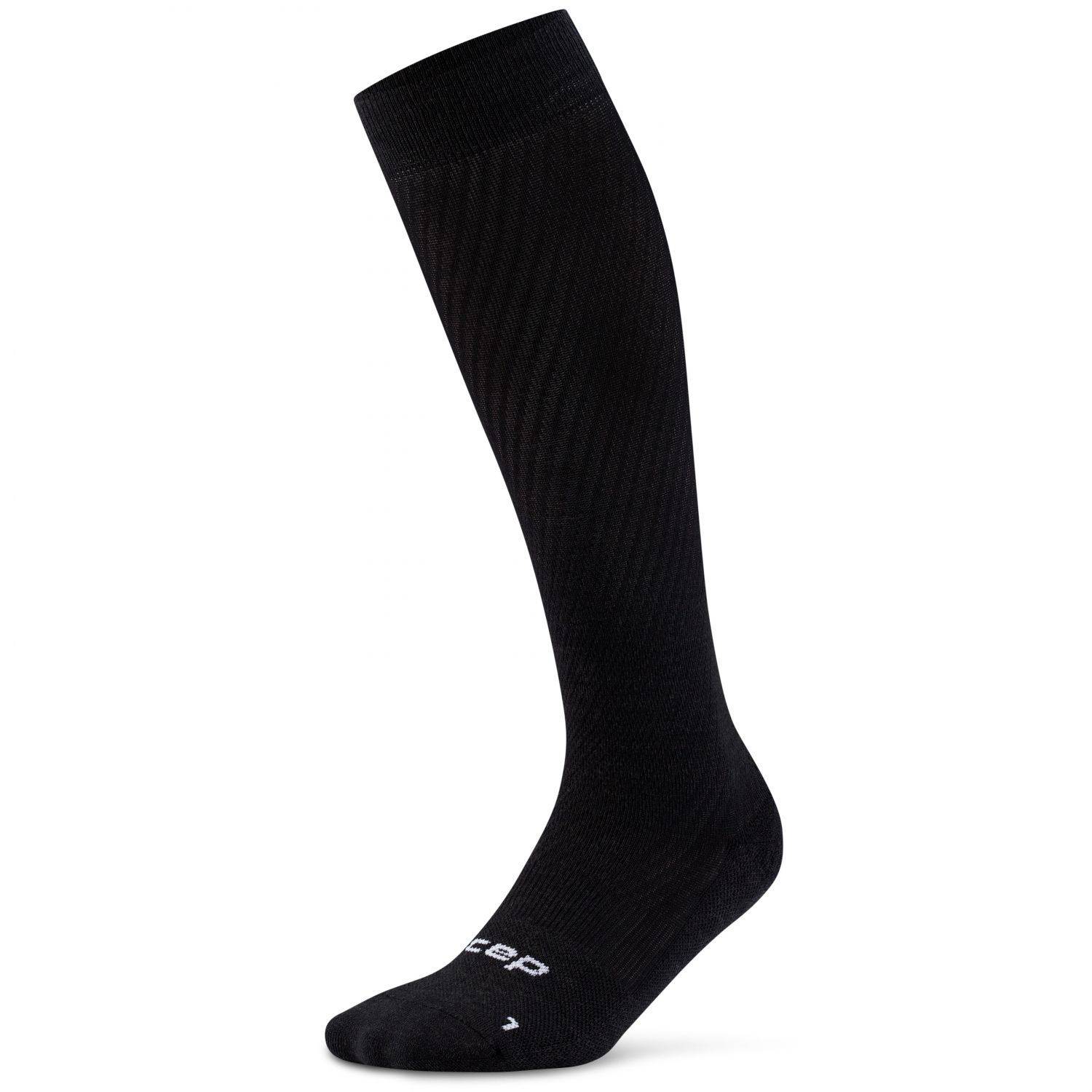 CEP Flight Socks Tall, chaussettes de course, homme, noir