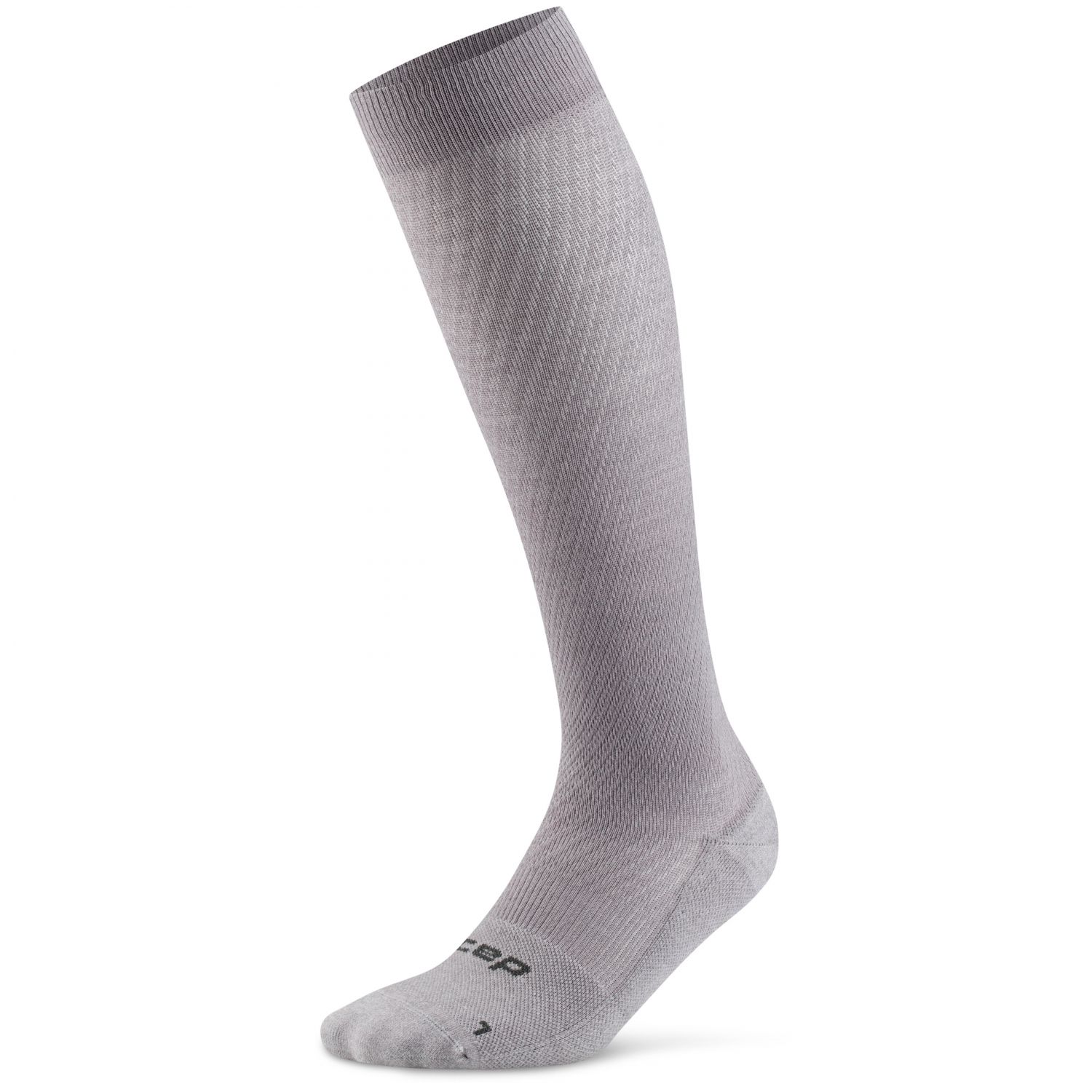 CEP Flight Socks Tall, futózokni, férfi, szürke