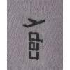 CEP Flight Socks Tall, skarpety biegowe, damskie, szary