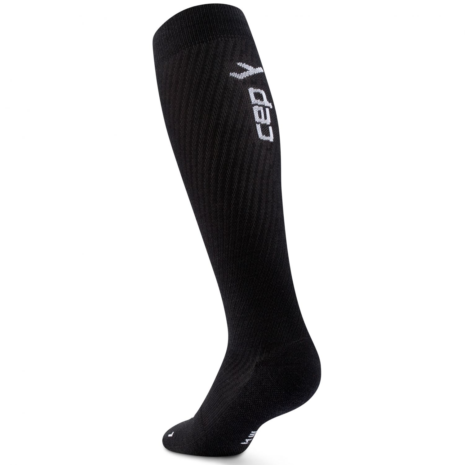 CEP Flight Socks Tall, șosete de alergare, femei, negru