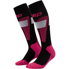 CEP Ski Merino Socks Tall 3.0, calze da sci, donna, rosa