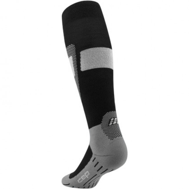 CEP Ski Merino Socks Tall 3.0, șosete de schi, bărbați, gri