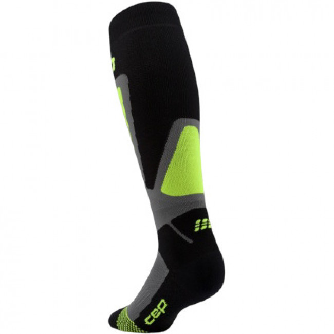 CEP Ski Thermo Socks Tall 4.0, skistrømper, herre, sort