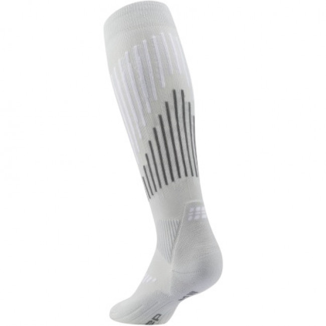 CEP Ski Touring Merino Socks Tall 3.0, Skistrømper, Herre, Grey/White