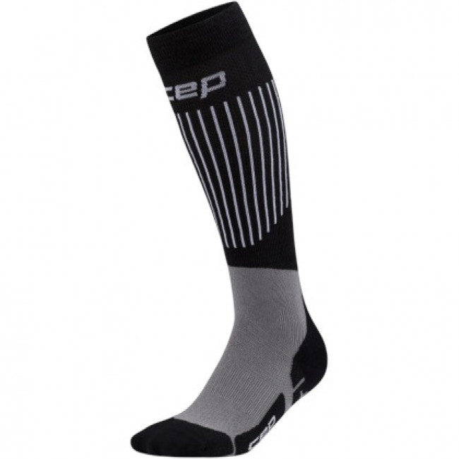 CEP Ski Ultralight Socks Tall 3.0, calcetines de esquí, hombre, gris
