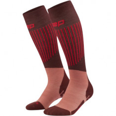 CEP Ski Ultralight Socks Tall 3.0, calcetines de esquí, mujer, marrón