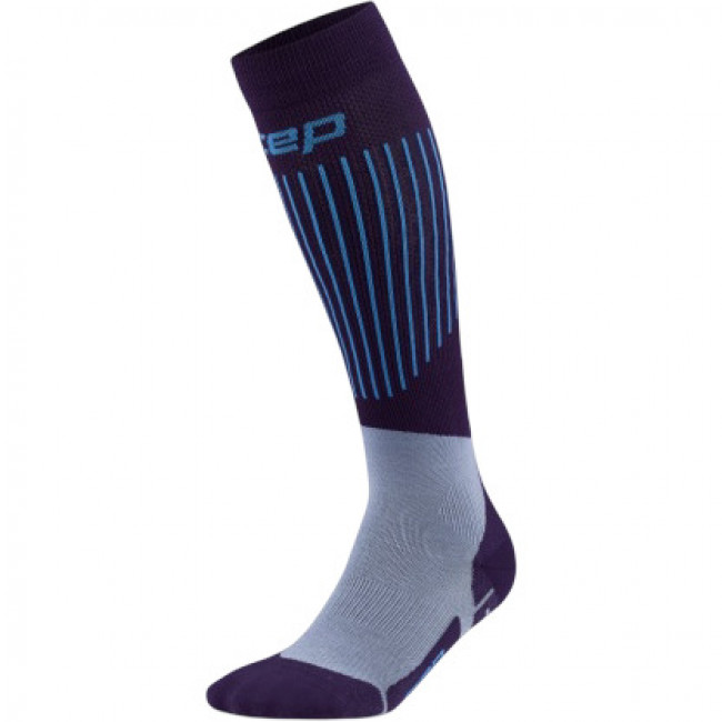 CEP Ski Ultralight Socks Tall 3.0, lyžiarske ponožky, pánske, fialová/modrá