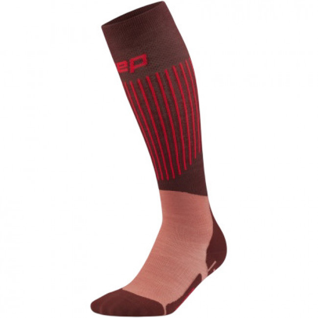 CEP Ski Ultralight Socks Tall 3.0, lyžiarske ponožky, pánske, hnedé
