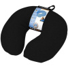 Cestovný vankúš TravelSafe, fleece/spandex, čierny