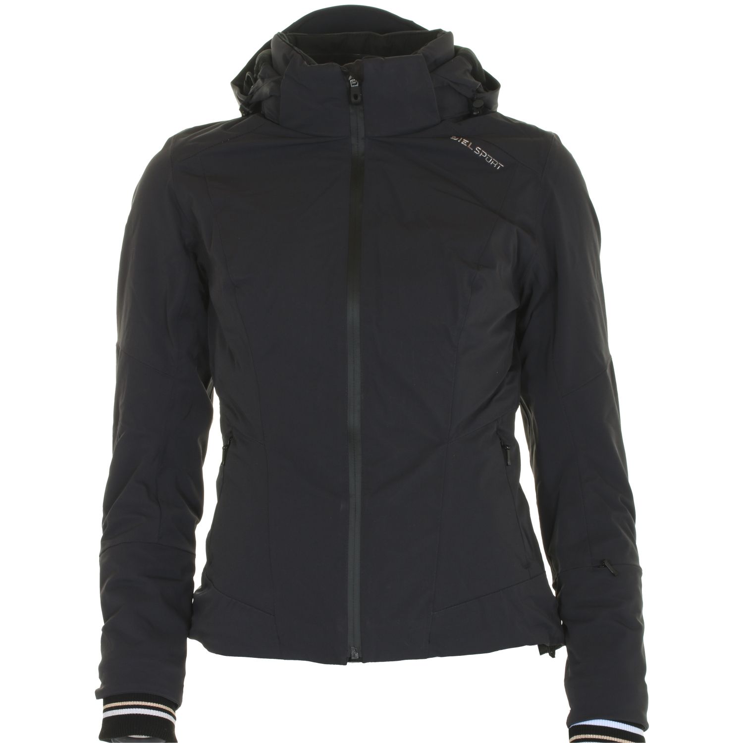 Chaqueta de esquí DIEL Feya, Mujer, Negro
