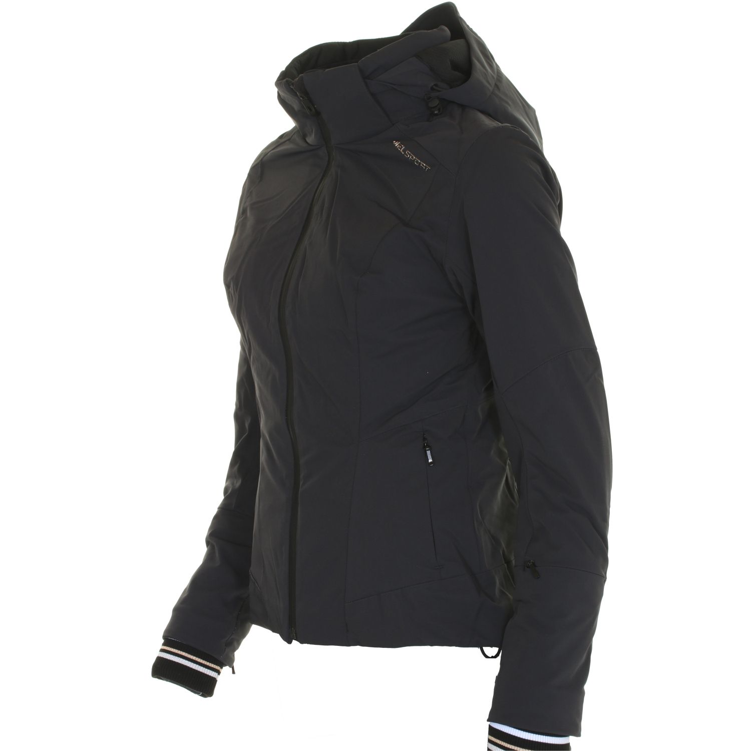 Chaqueta de esquí DIEL Feya, Mujer, Negro
