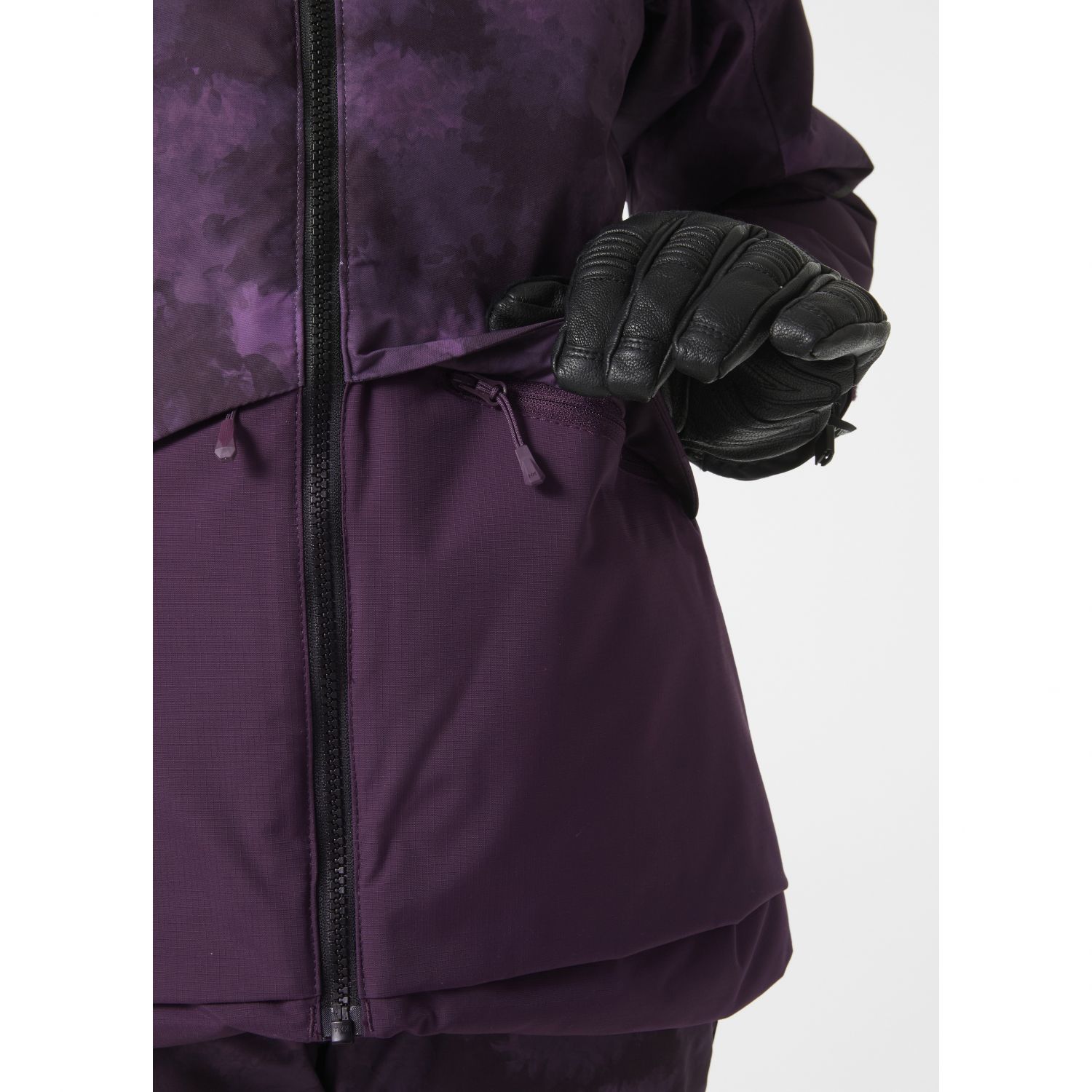 Chaqueta de esquí Helly Hansen Stellar, junior, morada