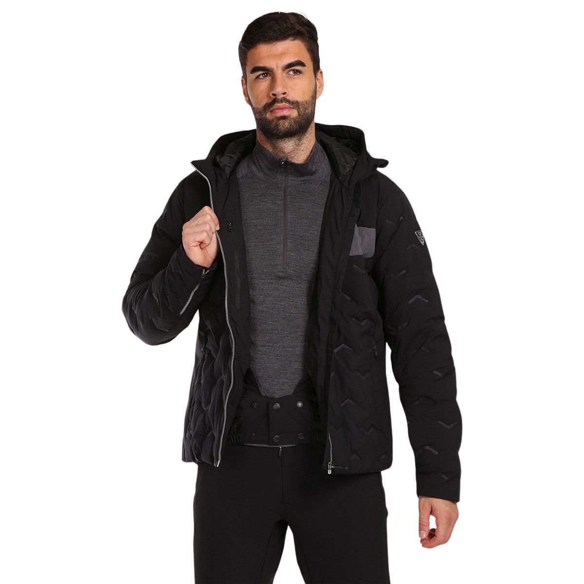Chaqueta de esquí Kilpi Teddy, Hombre, Negro