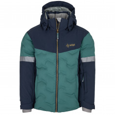 Chaqueta de esquí Kilpi Teddy-JB, junior, verde oscuro