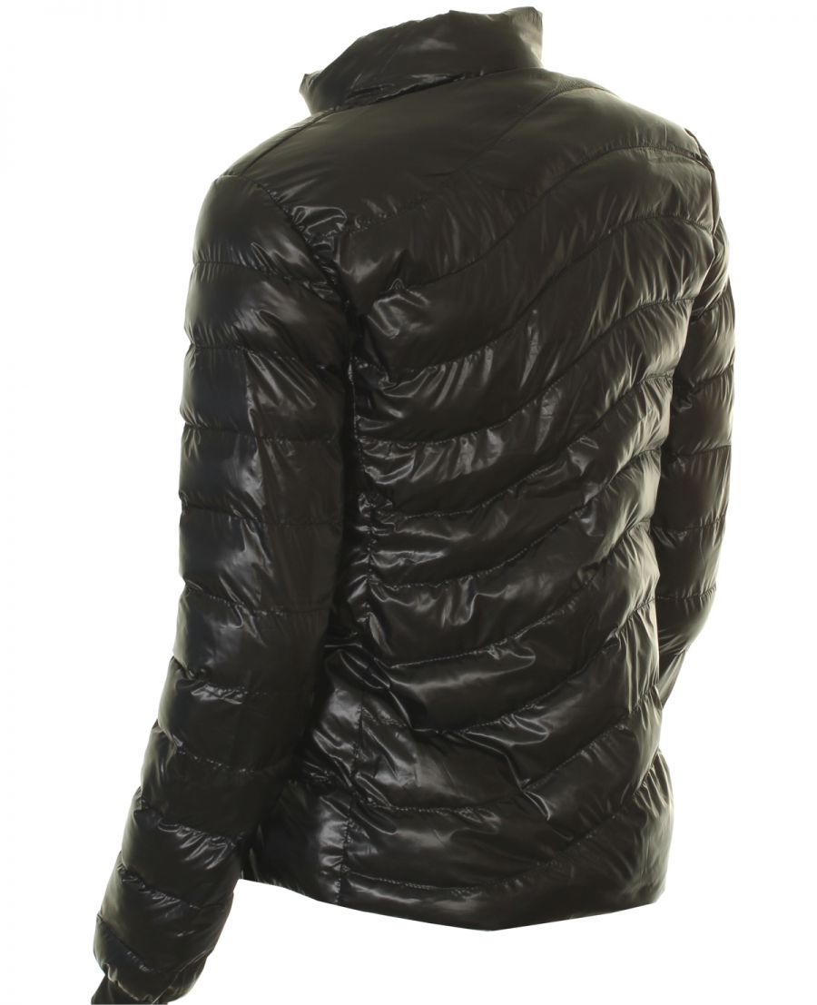 Chaqueta de pluma de fibra DIEL, mujer, negra