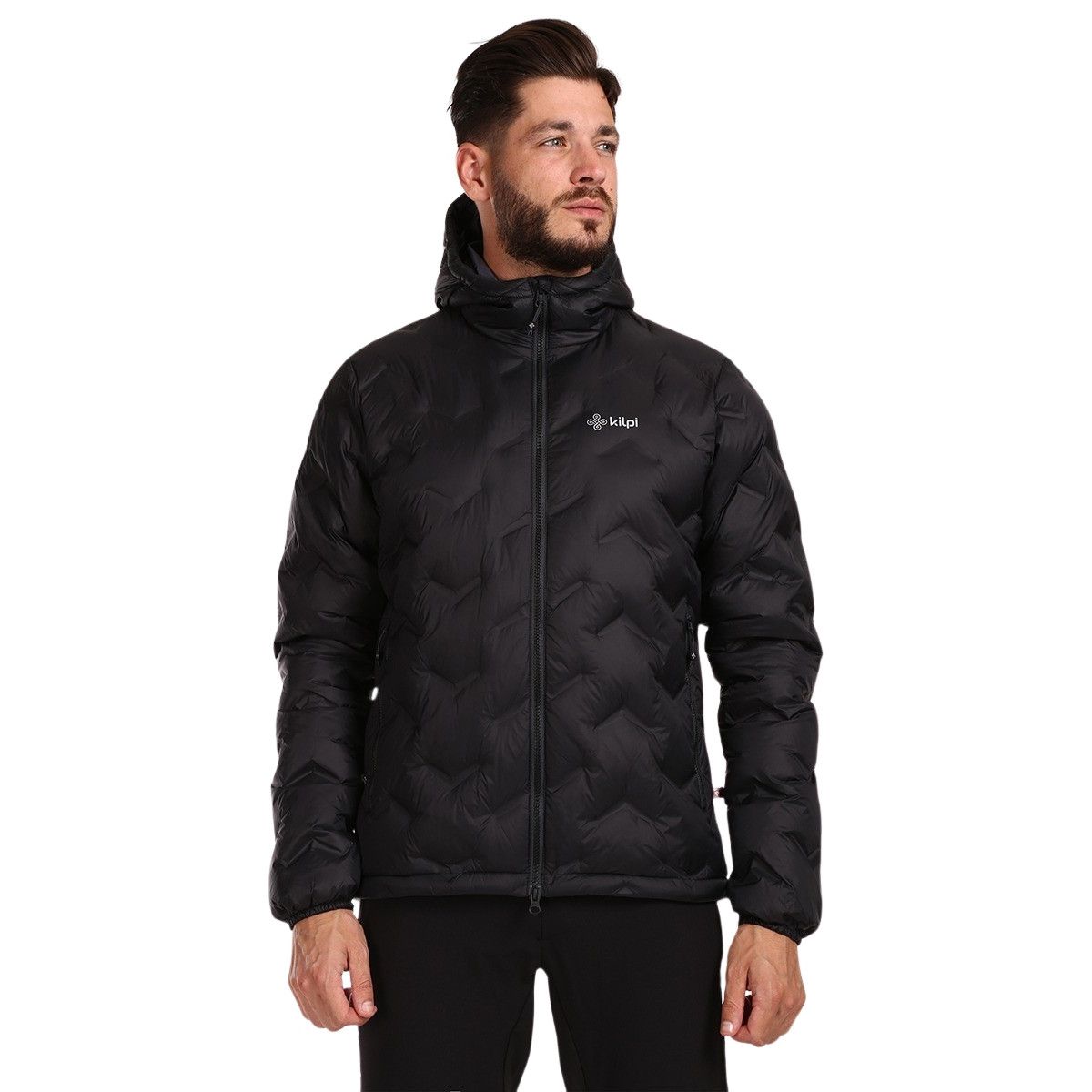 Chaqueta de pluma Kilpi Albert, Negro, Hombre