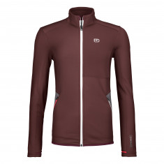 Chaqueta polar Ortovox, mujer, rojo oscuro