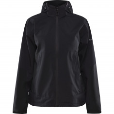 Chaqueta shell Craft Core Explore, mujer, negra