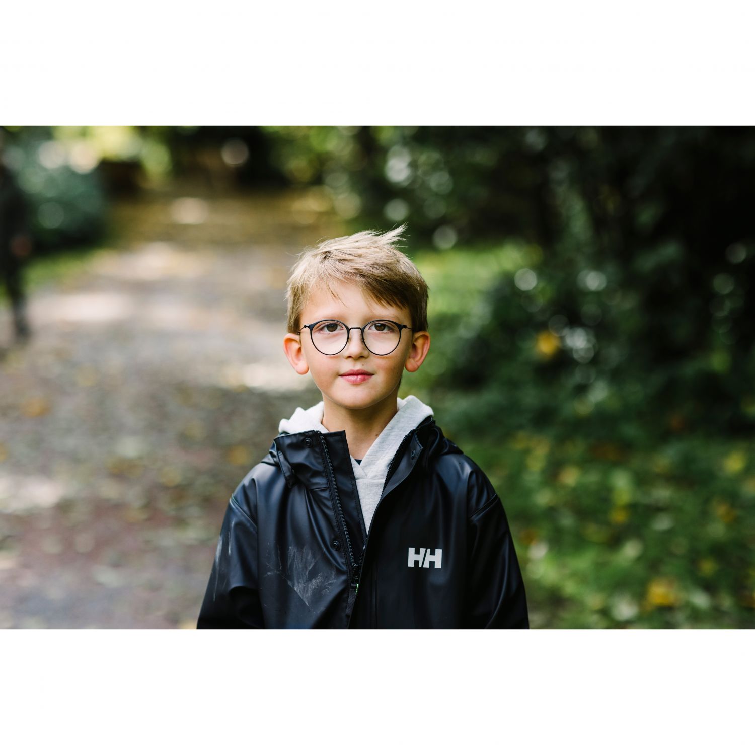 Chubasquero Helly Hansen Moss, junior, negro