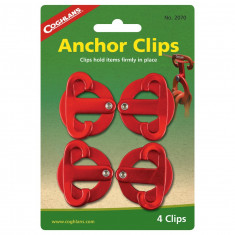 Clips d'ancrage Coghlans, paquet de 4
