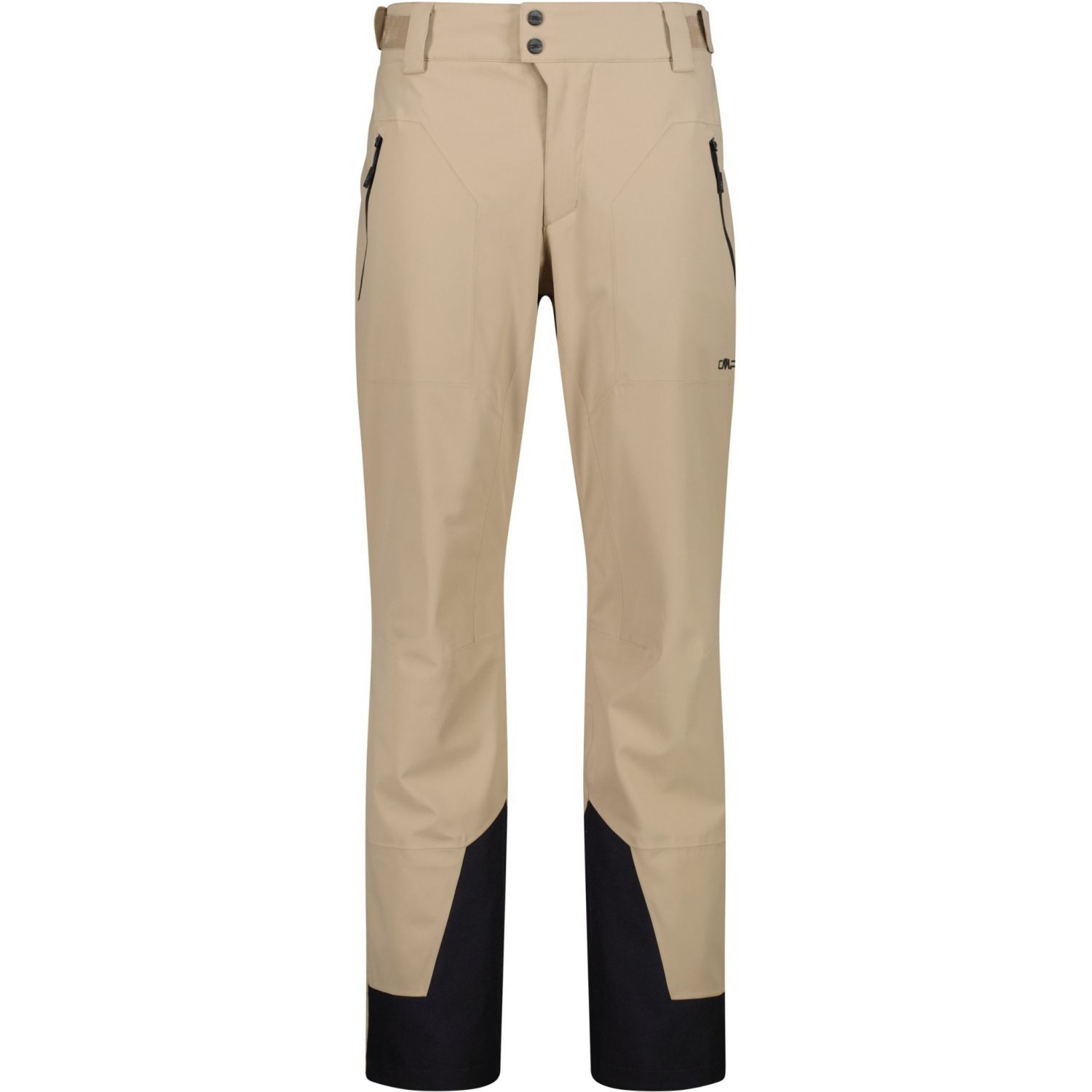 CMP calças de esqui, masculino, bege