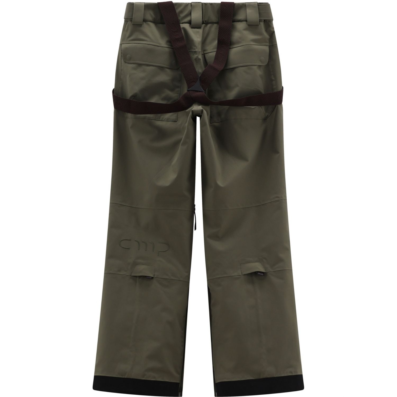 CMP calças de esqui, masculino, verde
