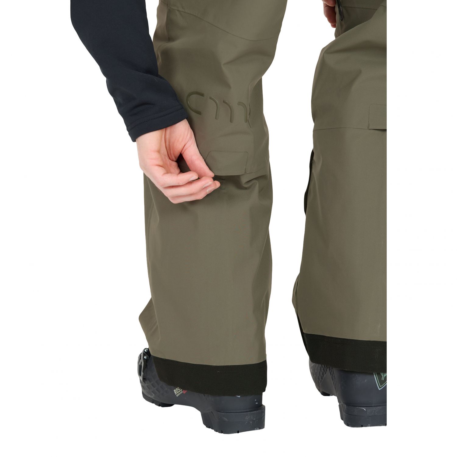CMP calças de esqui, masculino, verde