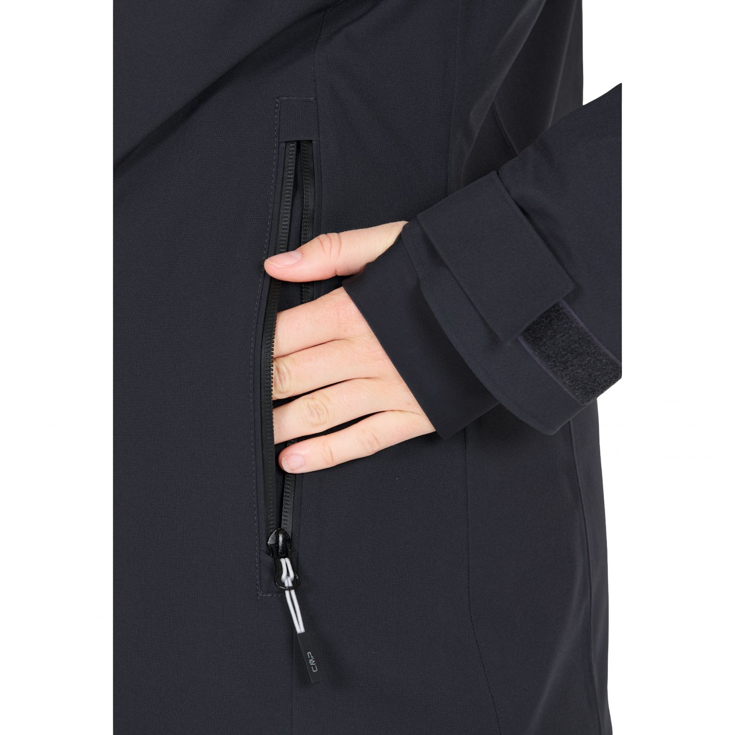 CMP jaqueta de esqui, feminina, preto