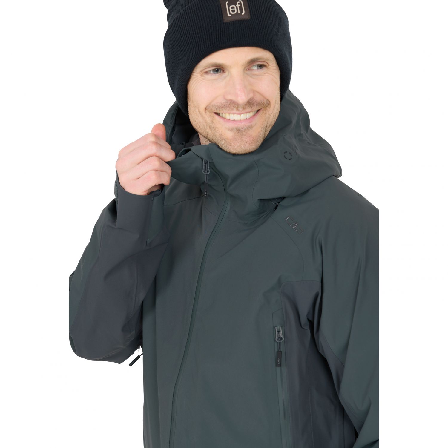 CMP jaqueta de esqui, masculino, cinza