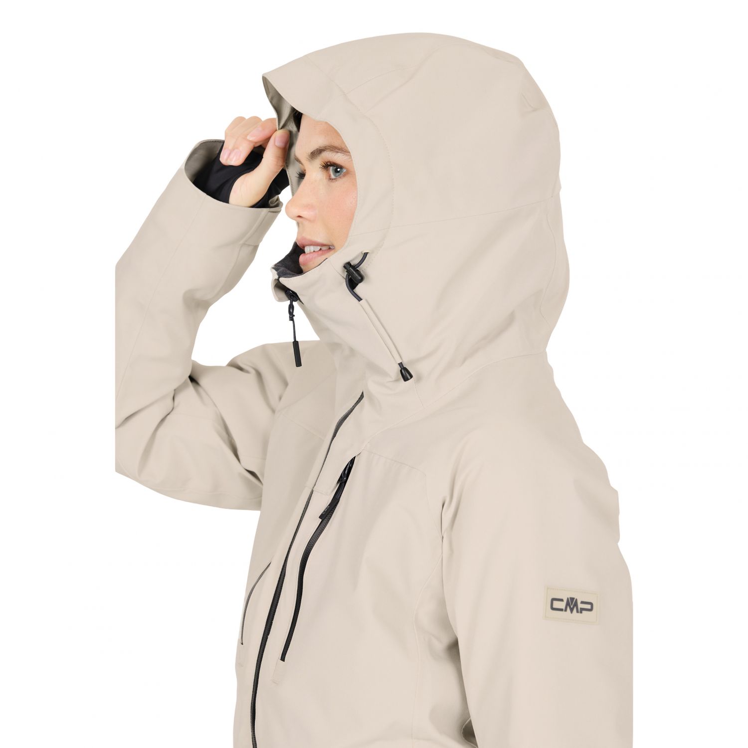 CMP lyžiarska bunda, dámska, beige