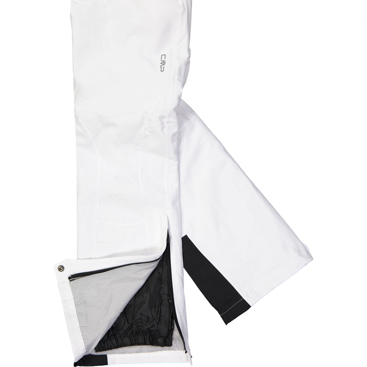 CMP pantalones de esquí, mujer, blanco