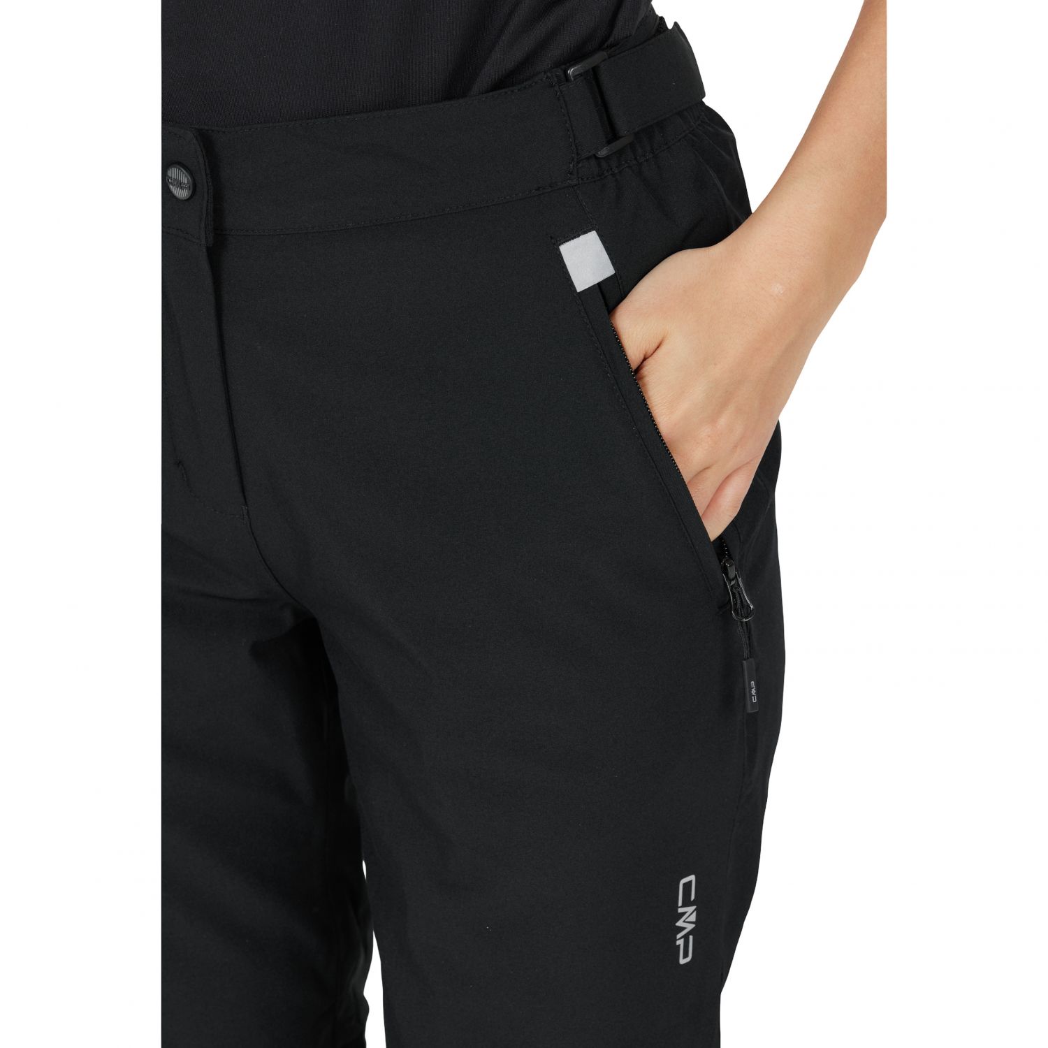 CMP pantaloni da sci, donna, nero